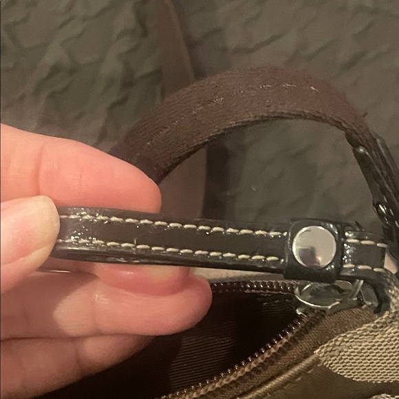 Coach Tan and Brown Crossbody Bag - Picture 6 of 11